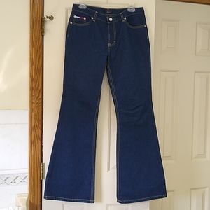 Tommy bell bottom jeans, worn once!